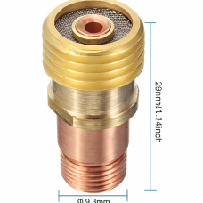 WP-17/18/26 TIG GAS LENS COLLET BODY 1.6MM 17CB20G SHORT